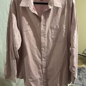 Arrow Men's Light Pink Casual Button-Down Shirt